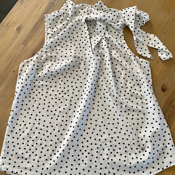 A New Day, Sleeveless top, with tie around neck, L - Picture 1 of 7